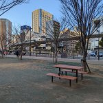 【三田駅】芝浦公園の休憩場所